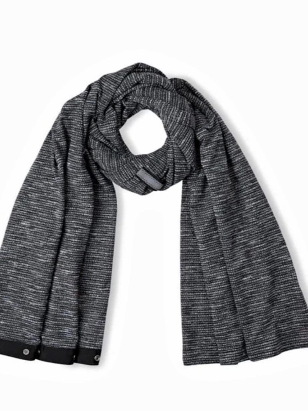 lululemon Vinyasa Scarf Gray & Black